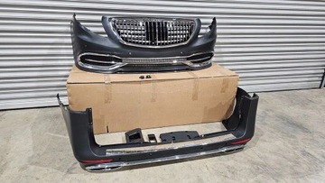 фото thumb №13, Mercedes vito v-klasa w447 2016-2023 комплект бамперов bodykit maybach новый