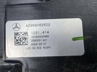 фото thumb №7, Лампа правая передняя mercedes eqs x296 296 digital light a2969062602