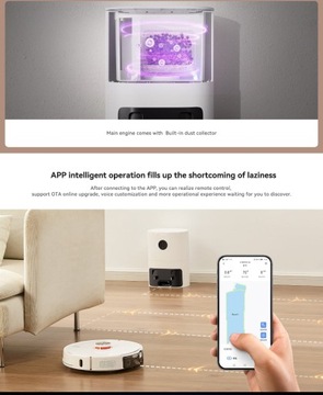 Робот-пылесос Lydsto S1 UV Ozone - белый