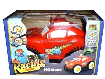 большая папка ZYGZAK McQUEEN FIKOŁKI CARS, на батарейках