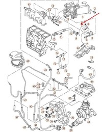 фото thumb №8, Труба з'єднувальна egr audi a4 b8 03l131521j