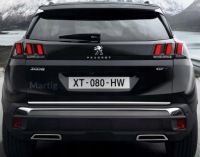 фото thumb №16, Peugeot 3008 suv 16- молдинг хром na крышка багажника тюнинг