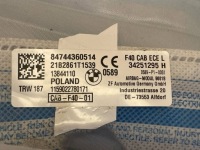 фото thumb №8, Bmw (oem) 7443605 1' f40 шторка повітряна подушка  ліва спрацьована