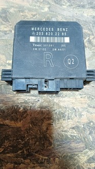 фото thumb №1, Mercedes w203 модуль дверь правый задняя 2038202285