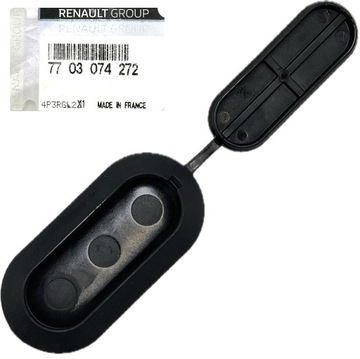 фото thumb №1, Заглушка кришка порога шасі renault dacia 7703074272 оригінальний номер оригінал