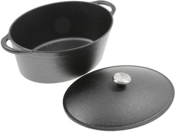 ЧУГУННАЯ Сковорода 6,4 л 33 см BRUNBESTE BB-2651