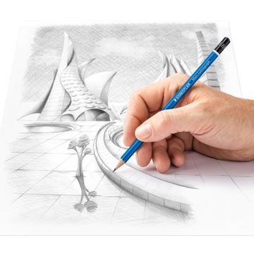 Карандаш Mars Lumograph, шестигранный 10B Staedtler