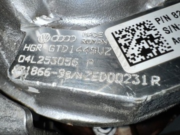 Audi Seat,Skoda,Vw 2.0TDi турбина 04L253056P 04L253010H новая