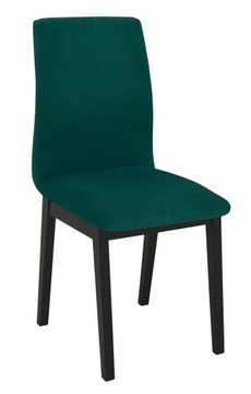 6x бархатных стульев GREEN с массивной обивкой + РАСШИРЯЕМЫЙ стол 80x120/160