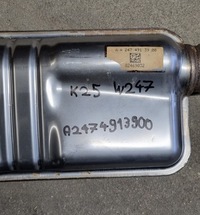 фото thumb №16, Mercedes w247 h247 gla гаситель выхлоп kompletny a2474906202 a2474913900