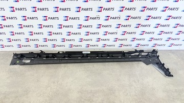 фото thumb №9, Bmw g26 планка накладка пороговая правая a96 минерально-белый м-пакет 8737080