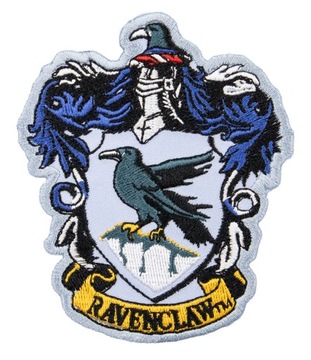Naprasowanka termo Harry Potter Ravenclaw Naprasowanki dla dzieci 9,5x8 cm