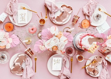KUBECZKI PENISKI ROSE GOLD WIECZÓR PANIEŃSKI 6 SZT
