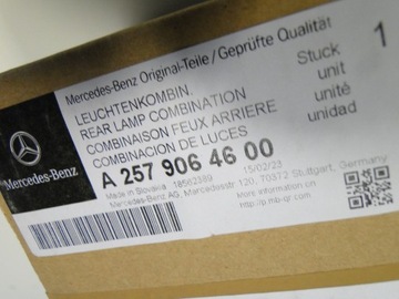 фото thumb №15, Mercedes cls 257 w257 рестайлінг po рестайлінг лампа задня ліва w кришка багажника зад європа