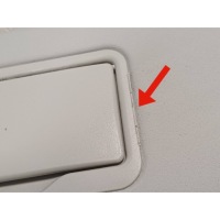 фото thumb №8, Захист козирок osłonki сонцезахисний mercedes w245 nr112 комплект