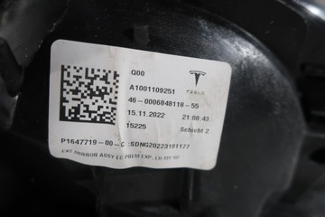 фото thumb №7, Дзеркало ліві tesla модель y 11 pin