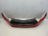 фото thumb №8, Skoda fabia iv 4 бампер перед решітка радіатора передній радар