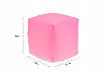 СИДЕНЬЕ SQUARE PUFA CUBE 35, CUBE, ПОДНОГКА