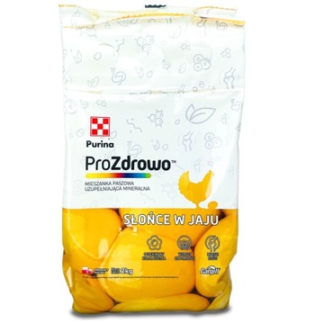 Витамины Purina ProZdrowo SUN IN EGG для кур-несушек красивые желтки 2кг