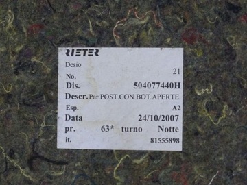 фото thumb №7, Iveco eurocargo 02-15 обивка стены зад