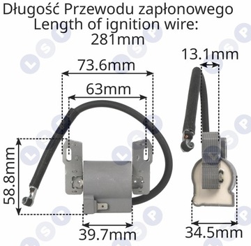 CEWKA MODUŁ ISKROWNIK DO BRIGGS STRATTON INTEK V-TWIN 691060