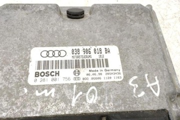 фото thumb №7, Комп'ютер двигуна ecu audi a3 sportback 8va, 8vf 038906018ba 1.9l дизель