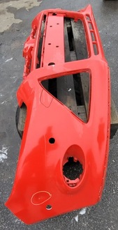 фото thumb №16, Бампер передний перед ford focus 3 iii mk3 красный оригинальный номер