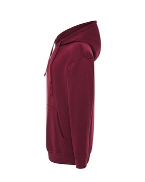 Bluza z Kapturem Męska burgundowa Kieszeń Kangur 290g r.L