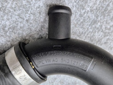 фото thumb №7, Audi volkswagen seat skoda шланг шланг рідини охолоджуючої оригінальний номер 1k0121156 ds