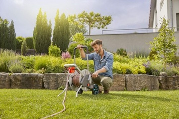 Gardena AquaRoll M Easy Металлическая тележка для шланга o