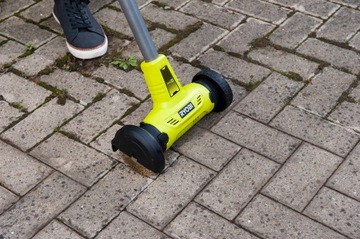 ЩЕТОЧНОЕ УСТРОЙСТВО RYOBI ДЛЯ ЧИСТКИ БРОТУШКИ И ШВОВ RY18PCA 115MM SOLO