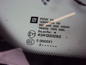 фото thumb №4, Скло скло праві перед opel zafira c 2013 r