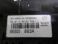 фото thumb №5, Счетчик приборы europa 5n0920883a dsg vw tiguan i 5n 07-16tr