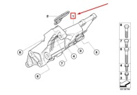 Bmw 7 e65,e66,e67 генератор опорный кронштейн 7533840 12317533840 Киев, фото thumb