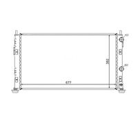 фото thumb №1, Радиатор chrysler sebring 01- 5017619aa nowa