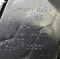 фото thumb №7, Audi a4 b9 s-line 2015-2019 8w0807682f права решітка бампера перед