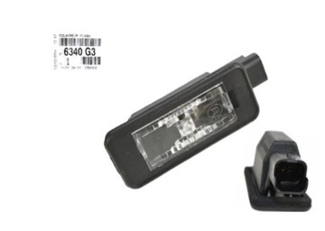 фото thumb №1, Підсвітка номерного знака led peugeot 508 sw 10-18