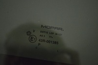 фото thumb №6, Chrysler voyager 2008 ліва сторона скло кузовна задня