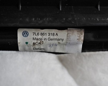 фото thumb №13, Vw touareg 7l боковина обшивка двері правий зад + ролета 7l6867212 7l6867212bk