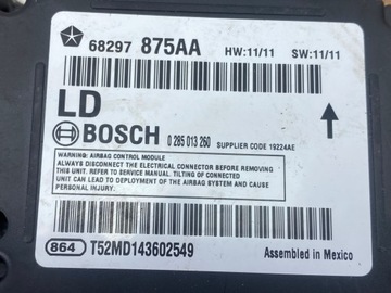 фото thumb №5, Модуль подушек подушка безопасности dodge challenger charger 2015+ usa