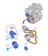 фото thumb №5, Шкив napinające 1.5 1.6 tourneo connect