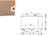 фото thumb №1, Nrf радиатор hyundai santa fe ii 2,2crdi/2,7 06-12