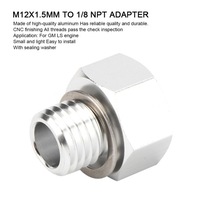 фото thumb №12, Адаптер датчика тиску оливи m12x1,5 mm do різьба 1/8 npt do двигуна gm