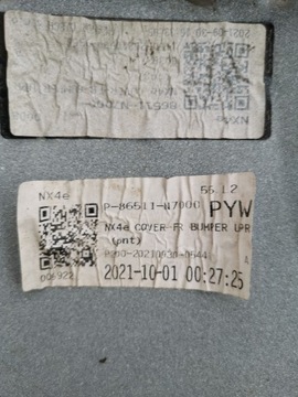 фото thumb №15, Hyundai tucson iv 4 20- бампер перед переднє 86511-n7000