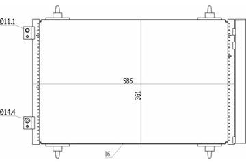 фото thumb №2, Конденсатор конденсатор кондиционера jumpy 2.0hdi 07- hart