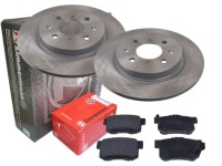 фото thumb №1, Тормозные диски тормозные колодки zimmermann задняя honda insight 260mm