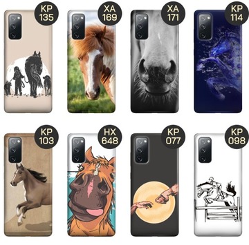 ETUI DO SAMSUNG GALAXY S20 FE / 5G WZORY KONIE KUCE PEGAZY OBUDOWA CASE