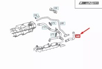 Mercedes-benz ml w163 пабтрубок  odpowietrzacza коробки коленчатого вала a1120181882 oem с Разборки, фото thumb