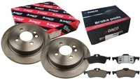 фото thumb №1, Daco гальмівні диски + гальмівні колодки mini r50 r52 r53 259mm задня