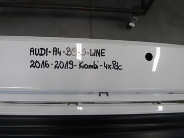 фото thumb №6, Audi a4 b9 s-line 2016-2019 бампер зад універсал
